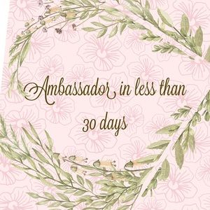 Ambassador in less than 30 days